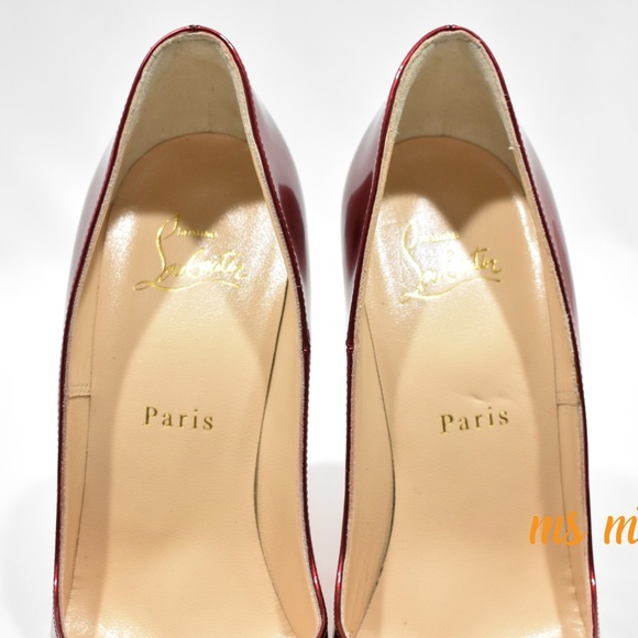 NIB Christian Louboutin So Kate Metallic Pumps - Picture 5 of 7